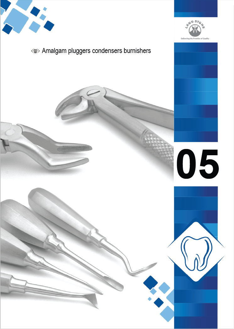 Amalgam pluggers condensers burnishers